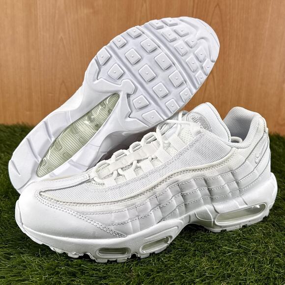 Nike Other - Nike Air Max 95 Essential White Grey Fog Sneakers CT1268-100 Men’s Size 10
